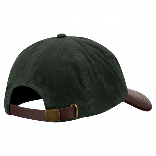 Wachscap Cappy braun oder oliv mit Deutsch Langhaar-Stick